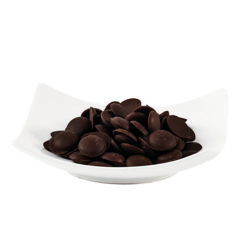 BITTER CHOCOLATE COUVERTURE DROPLETS 6KG (#14431)