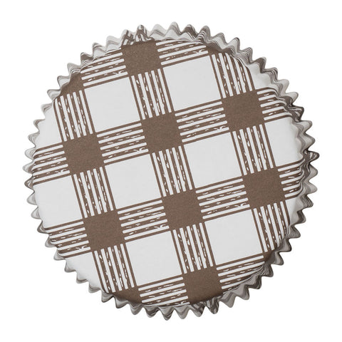 BAKING CASES PET BROWN 80X35MM (#14693)