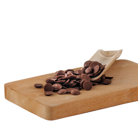 MILK CHOCOLATE COUVERTURE DROPLETS 250G (#14768)