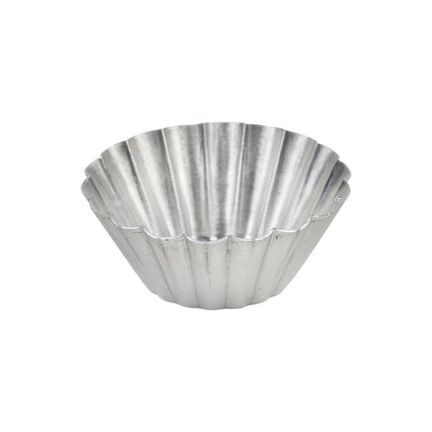 MINI TART MOULD SCALLOPED EDGE Ø51MM 12PC (#1618)