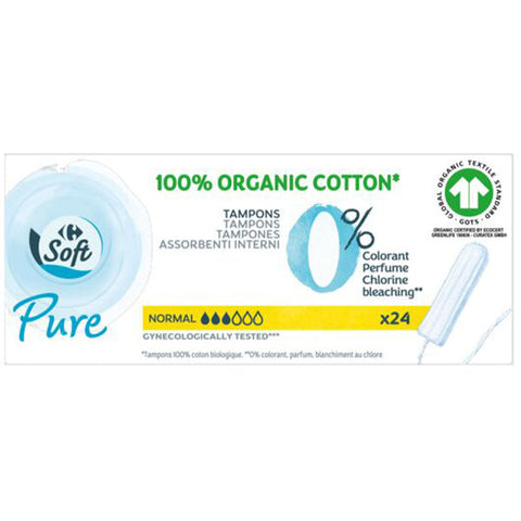 ECOLOGICAL NORMAL TAMPONS 24PC (#119314)