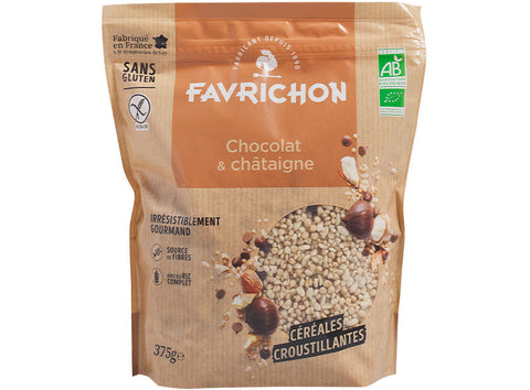 ORGANIC CHOCOLATE CHESTNUT CEREAL 375G (#122213)