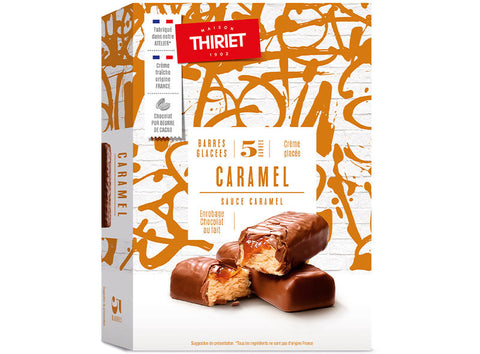 CARAMEL ICE CREAM BARS 5X40G (#120601)
