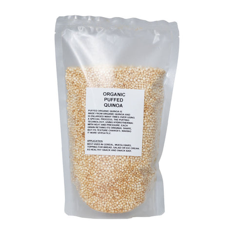 ORGANIC PUFFED QUINOA 120G (#201097)