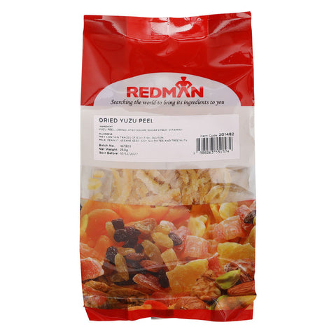 DRIED YUZU PEEL 250G (#201482)