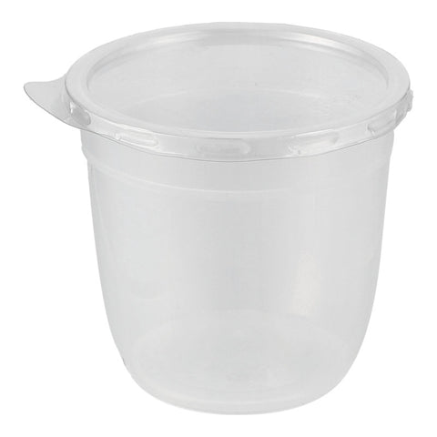 PUDDING CUP U SHAPE + COVER 20PC (#201853)