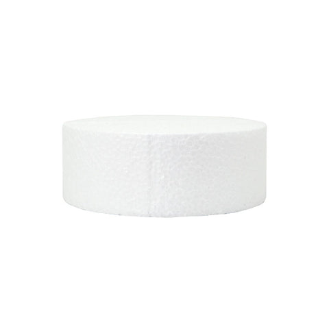 DUMMY STYROFOAM ROUND 6"X3" (#201892)