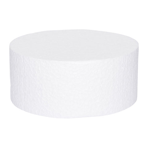 DUMMY STYROFOAM ROUND 7"X3" (#201893)