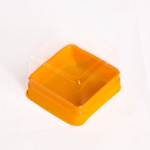 PET TRAY WITH LID SQUARE 54X54MM 10SET (#202536)