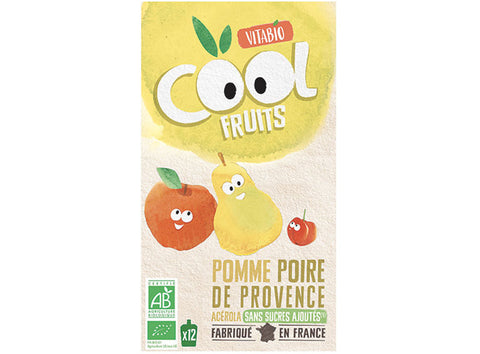 ORGANIC COOL FRUIT APPLE PEAR PUREE 90G (#126674)