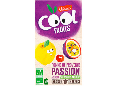 ORGANIC COOL FRUIT APPLE PASSION PUREE 90G (#126669)