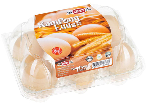 FRESH KAMPONG EGGS 6PC (#122560)