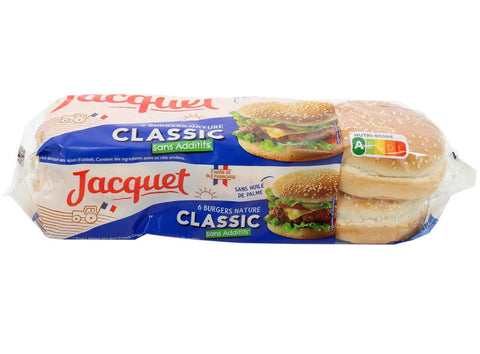 CLASSIC BURGER BUNS BREAD 330G (#114916)