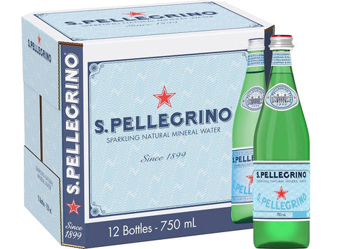 SAN PELLEGRINO SPARKLING MINERAL WATER 75CL (#122737)