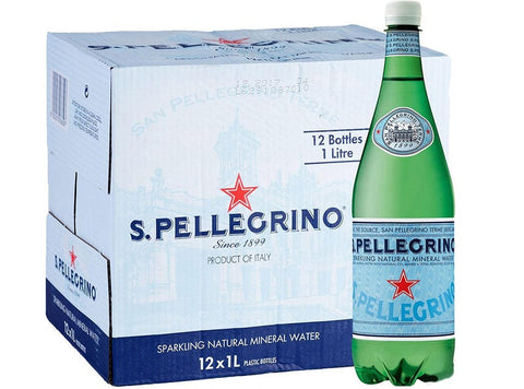 SAN PELLEGRINO SPARKLING MINERAL WATER 1L (#122739)