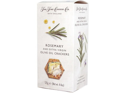 ROSEMARY OLIVE OIL CRACKERS 125G (#126527)