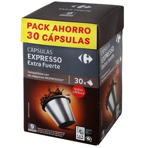 EXTRA STRONG COFFEE CAPSULES 30PC (#127698)