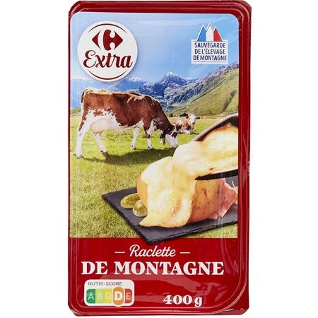 SLICED RACLETTE CHEESE 400G (#116204)