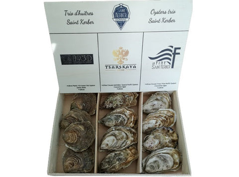 SAINT KERBER TRIO OYSTERS 12PC (#122586)