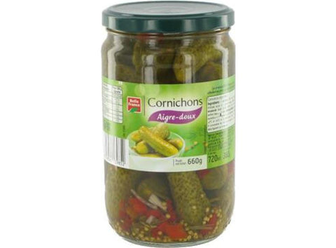 SWEET AND SOUR GHERKINS 72CL (#120281)