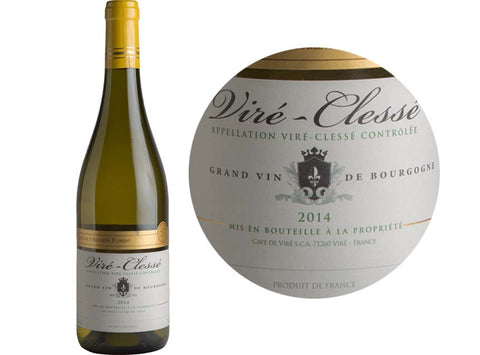 WHITE WINE-CHARDONNAY VIRE CLESSE WHITE WINE 2022750ML (#112152)
