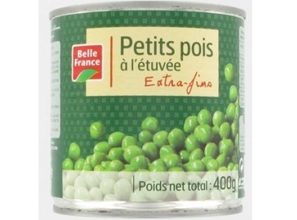 EXTRA FINE GARDEN PEAS 400G (#116880)