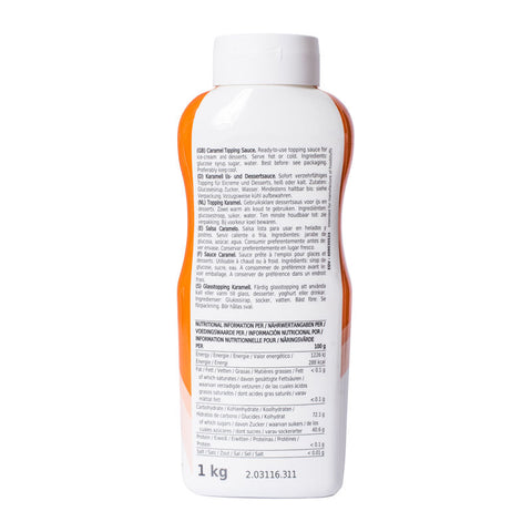 IRIS CARAMEL TOPPING SAUCE 1KG (#50750)