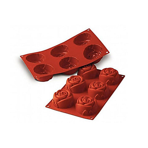 SILICON MOULD BIG ROSES SF077 30.077.00.0060 (#51529)
