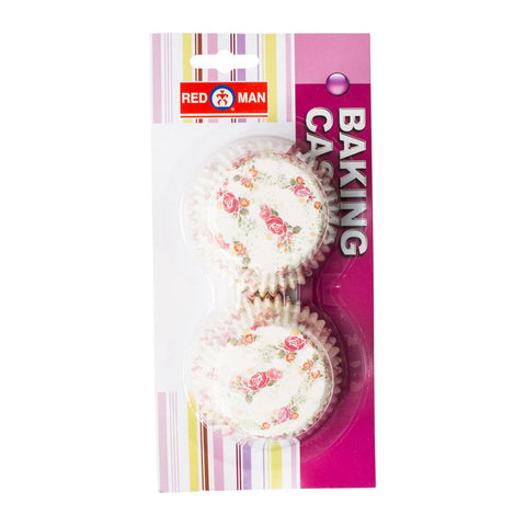 GREASEPROOF BAKING CASE 115MM ROSE 500PCS (#51907)