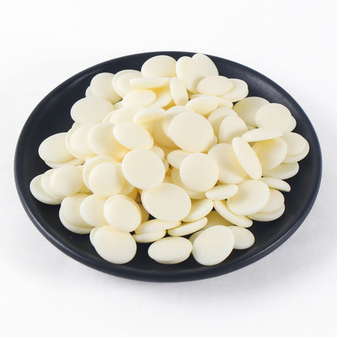 WHITE COCOA COMPOUND BUTTONS 1KG (#53672)