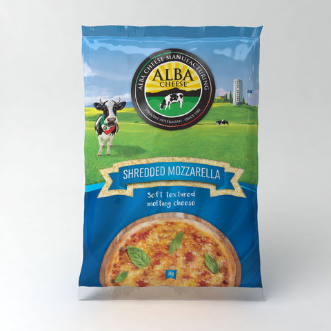 MOZZARELLA SHREDDED CHEESE 2KG (#54082)