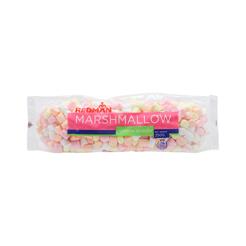 MARSHMALLOW CYLINDER AST COLOR 10-14MM (#54164)