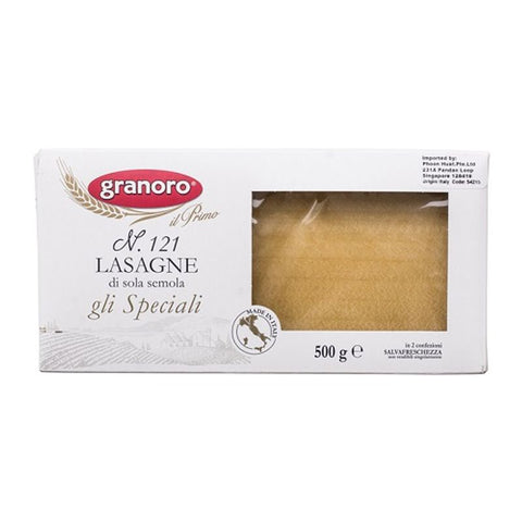 PASTA LASAGNA SEMOLA 10S 500G (#54215)