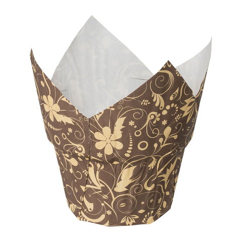 BC PET CROWN BROWN/GOLD 50X38MM (#54959)