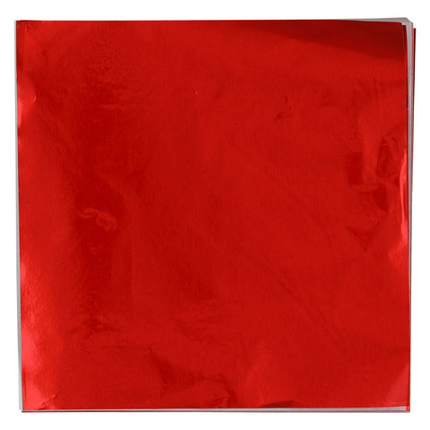 6-COLOR CHOCOLATE FOIL WRAPPER RANDOM COLOUR 9X9CM 100SHT (#55171)