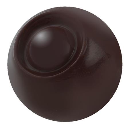 CHOCOLATE 3D MOULD SPHERE 26X26XH26MM (#56666)