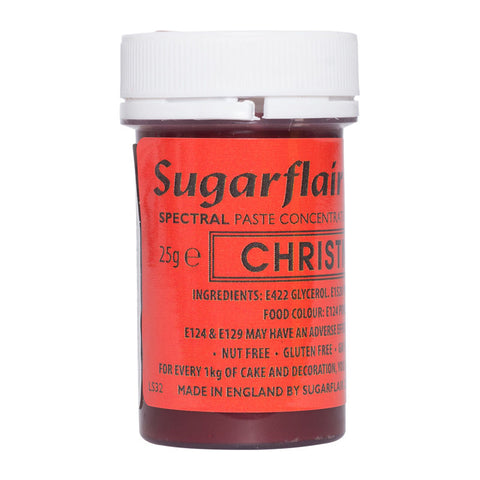 COLOR CONCENTRATED PASTE - XMAS RED A114 25G (#56871)