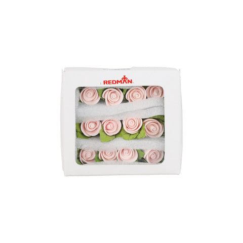 GUMPASTE FLOWER- ROSE PINK 2.5X2.5CM (#57477)