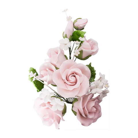 GUM PASTE FLOWER (L) PINK SOFT 14X21CM (#57489)