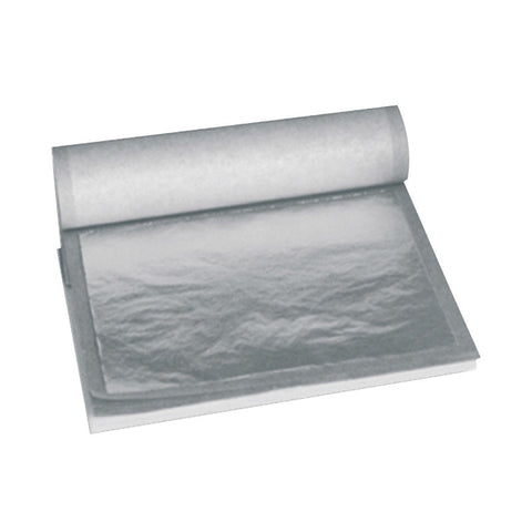 TRANSFER SHEET SILVER LEAVES F000074 25SHT (#57634)