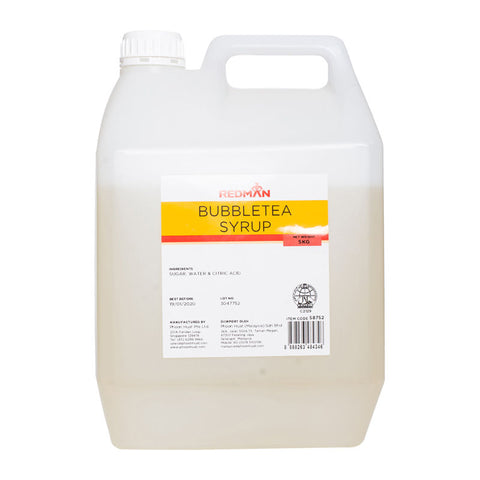 BUBBLE TEA SYRUP 5KG (#58752)