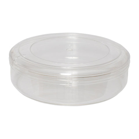 CLEAR ROUND PS CONTAINER W152XH48MM FF2813 (#59316)