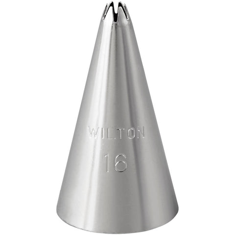 CARDED PIPING TIP OPEN STAR #16 418-16 (#59962)