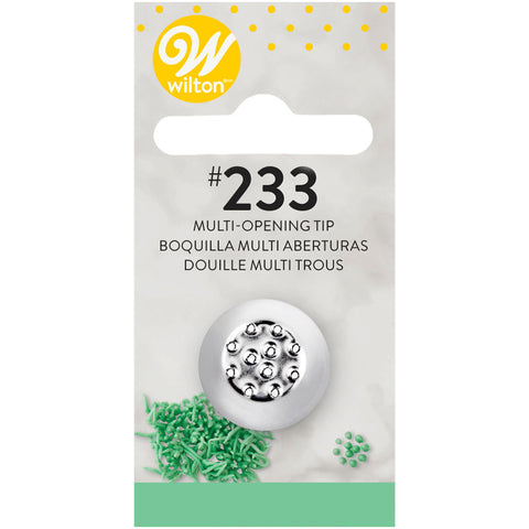 CARDED PIPING TIP GRASS #233 (#59966)