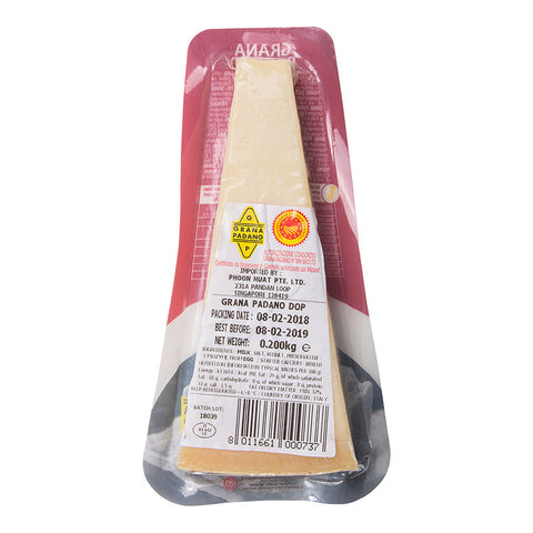 GRANA PADANO 10MTH CHEESE 200G (#61277)