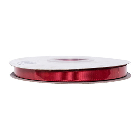 RIBBON GINGHAM RED 9MMX25M (#61348)