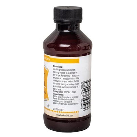 EMULSION FLAVOR BUTTER VANILLA 0742 4OZ (#61641)