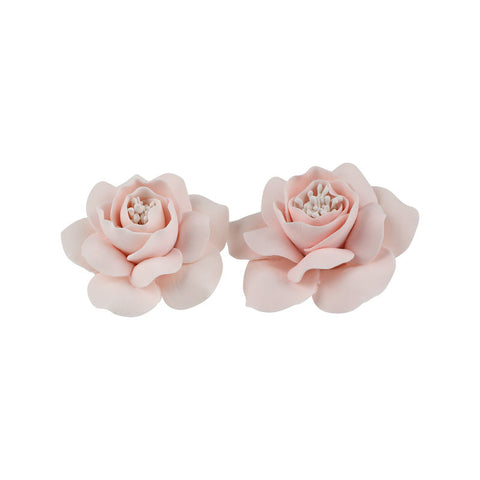 GUMPASTE FLOWER-CNL PINK 6X7CM (#61838)