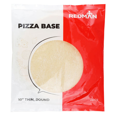 ROUND PIZZA BASE 10" THIN PAR-BAKED 2PC (#62113)