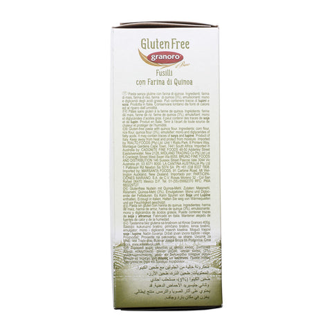 PASTA FUSILLI GLUTEN FREE 400G (#62120)